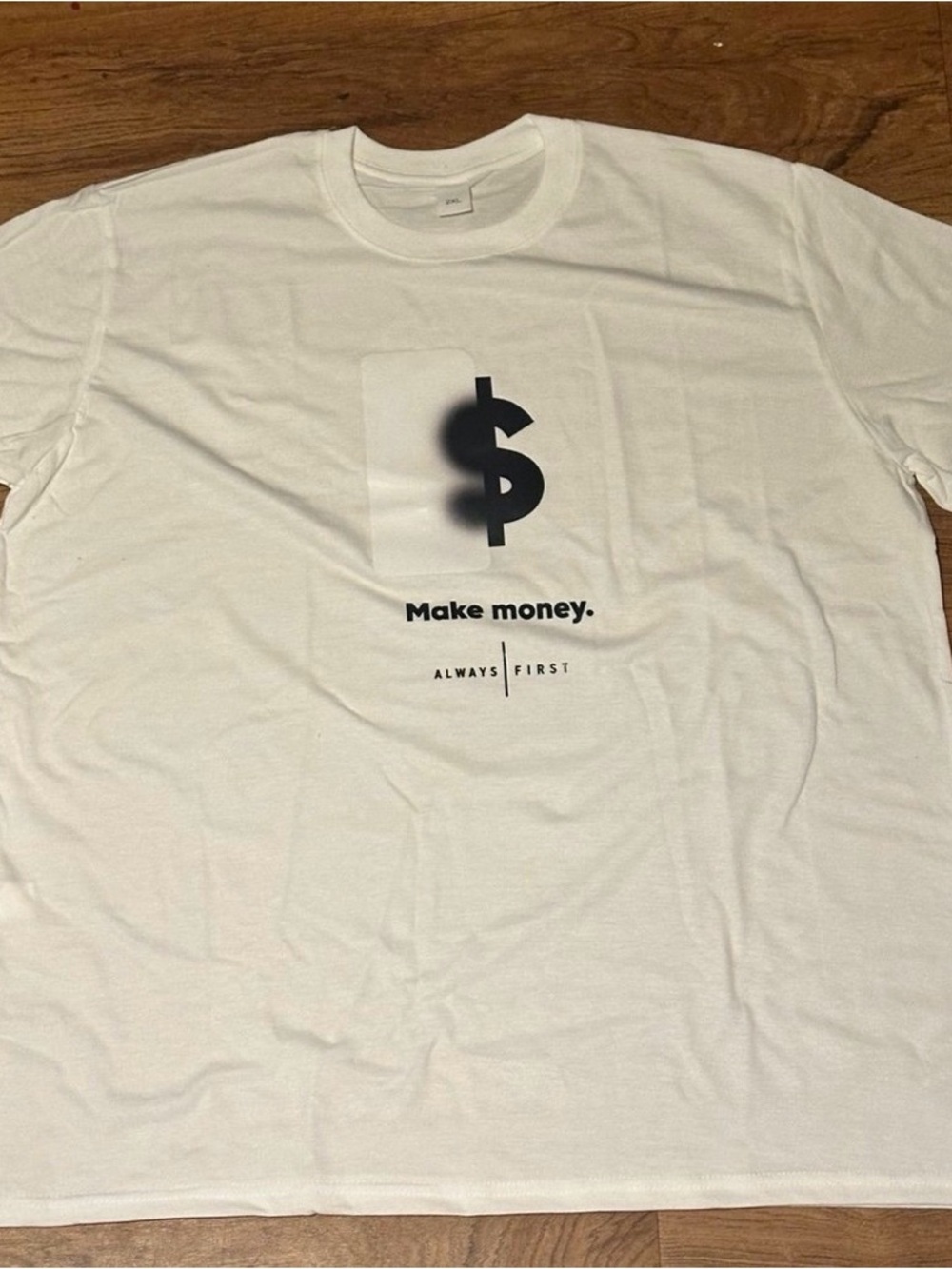 Make Money Graphic Short-Sleeve Tee - White